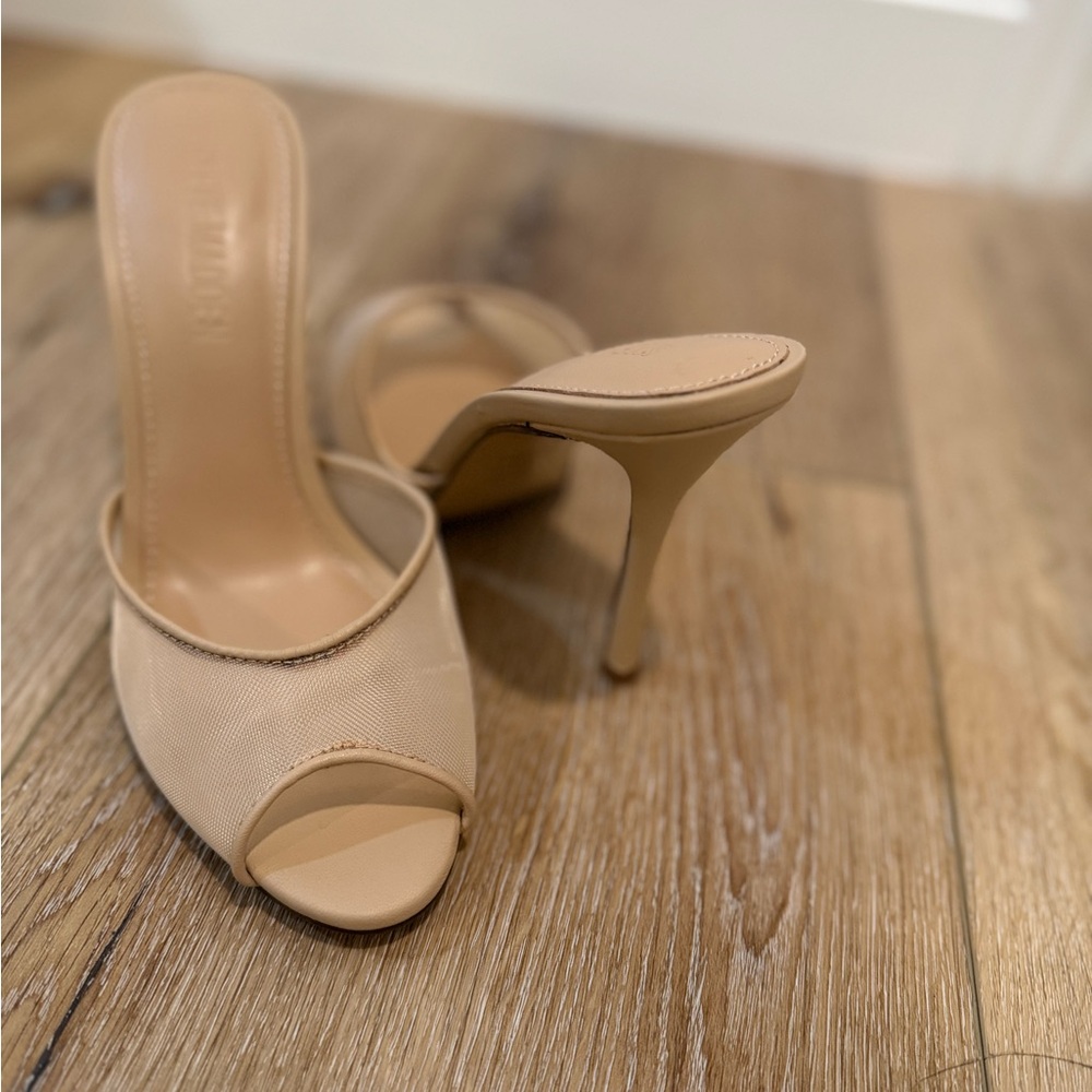 Steve Madden Priya Mesh Blush Heels